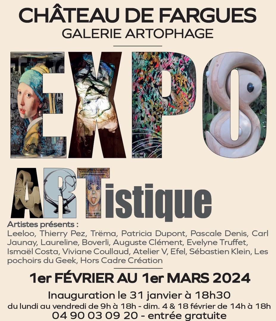 EXPOSITION ARTISTIQUE : ARTOPHAGE !