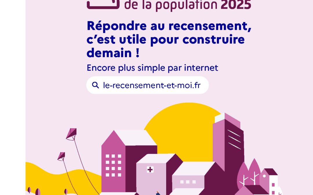 RECENSEMENT DE LA POPULATION – 2025