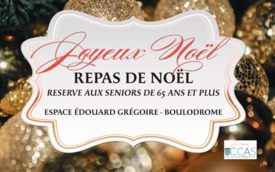 REPAS DE NOËL – JEUDI 4 DÉCEMBRE 2025