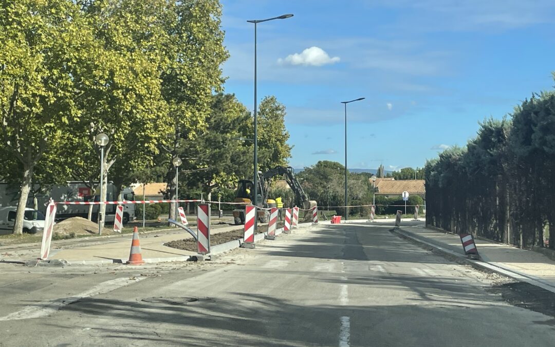 Information sur sur les travaux de réfection de l’avenue Pierre De Coubertin