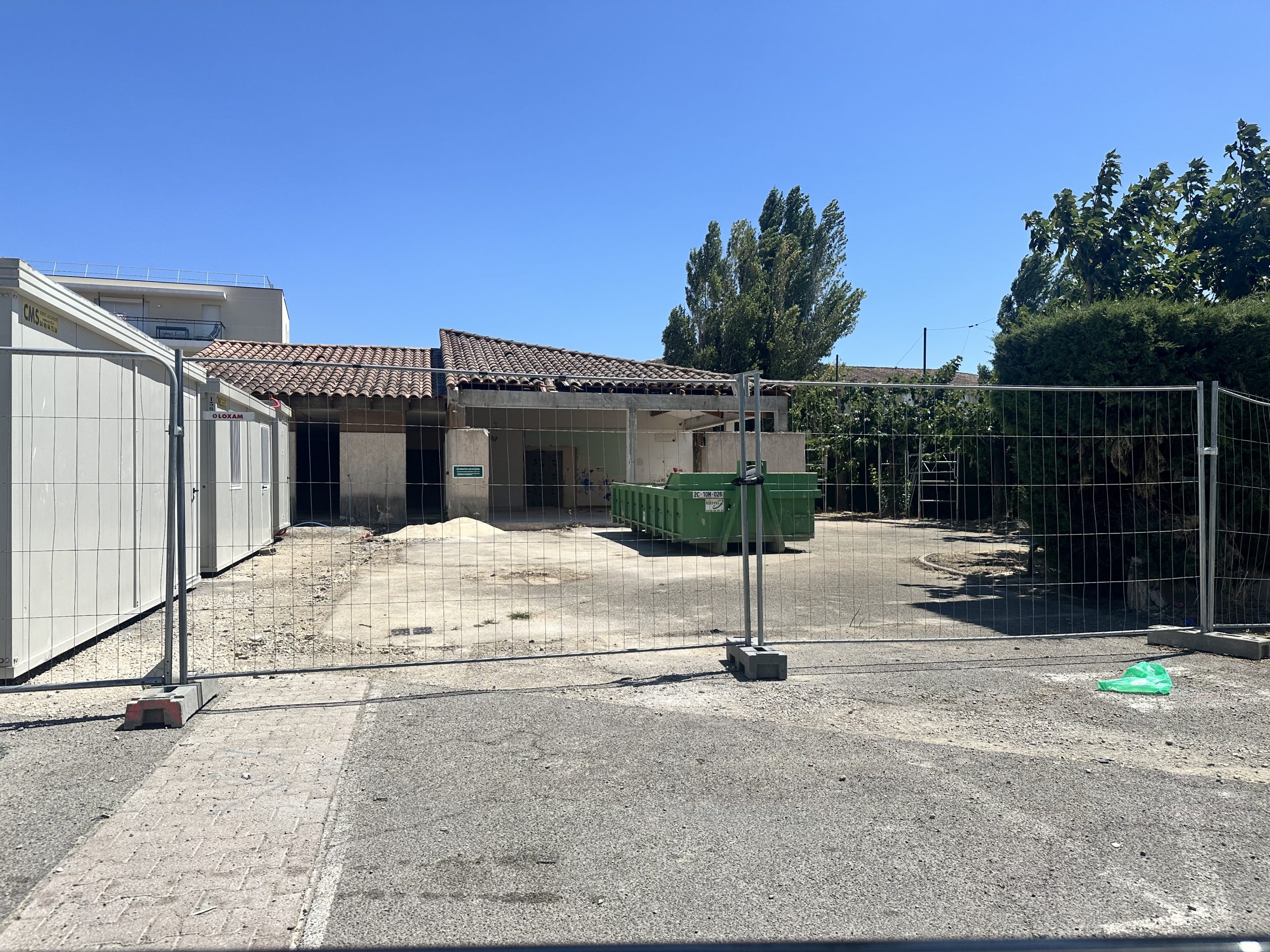 Multi-accueil Pom d'Api en travaux